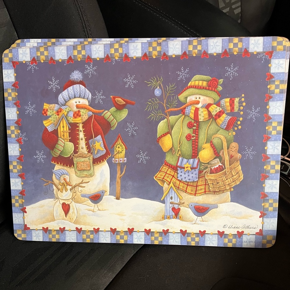 Christmas placemat’s